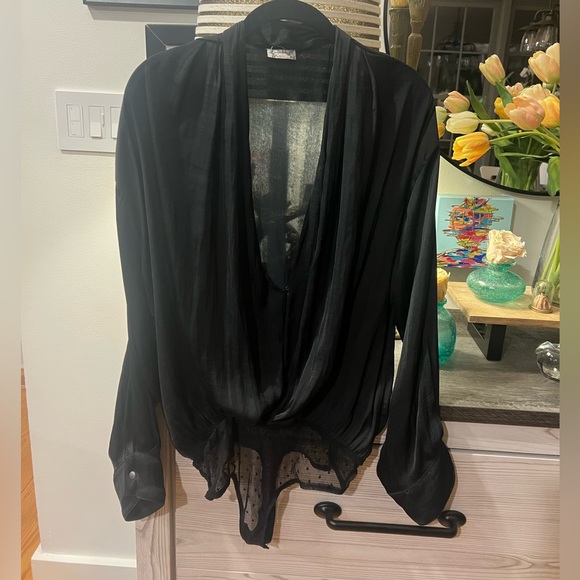 Intimately Free People Flowy Long Sleeve Blouse - Picture 3 of 4